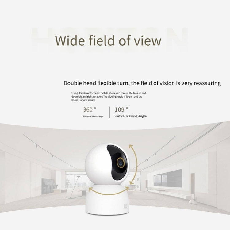 Original Xiaomi Mijia Smart Camera 3 PTZ Version 3K AI Detection Baby Monitor 5MP 360 Degree View Webcam Day & Night Work Infrared Night Vision, With US Plug Adapter, 3 PTZ Version Original Xiaomi Mijia Smart Camera 3 PTZ Version 3K AI Detection Baby Monitor 5MP 360 Degree View Webcam Day & Night Work Infrared Night Vision, With US Plug Adapter, 3 PTZ Version